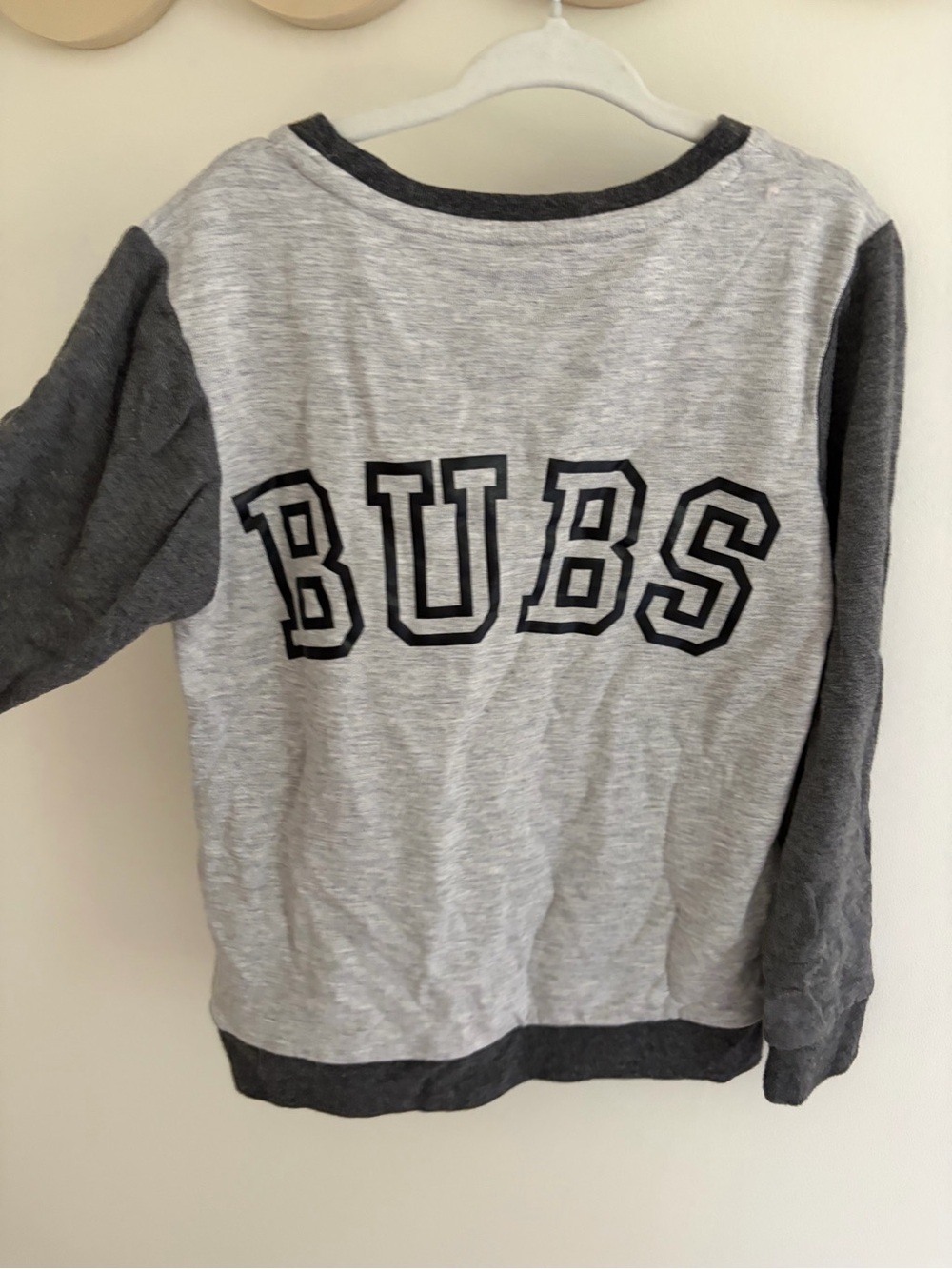 Kids Two-Tone Gray Pocket Sweatshirt